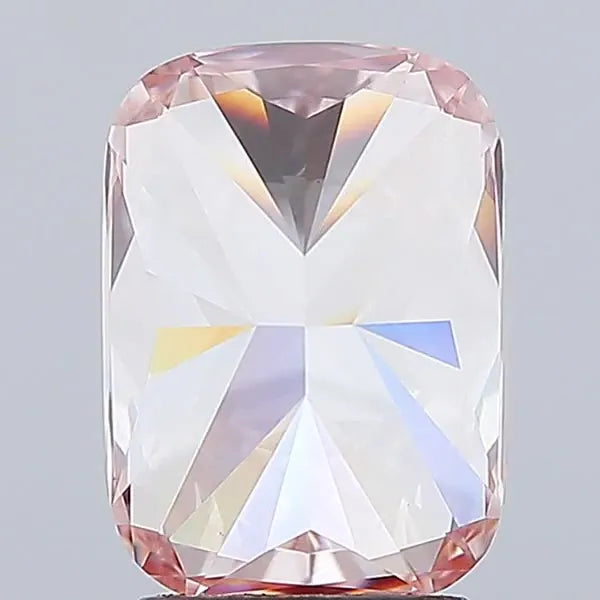 3.05ct Cushion modified Lab Grown Diamond (Colour Fancy Intense Pink, Clarity VS1, IGI Certified)