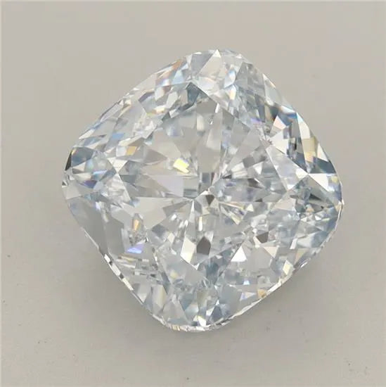 3.05ct Cushion modified Lab Grown Diamond (Colour Fancy Light Blue, Clarity VS1, IGI Certified)