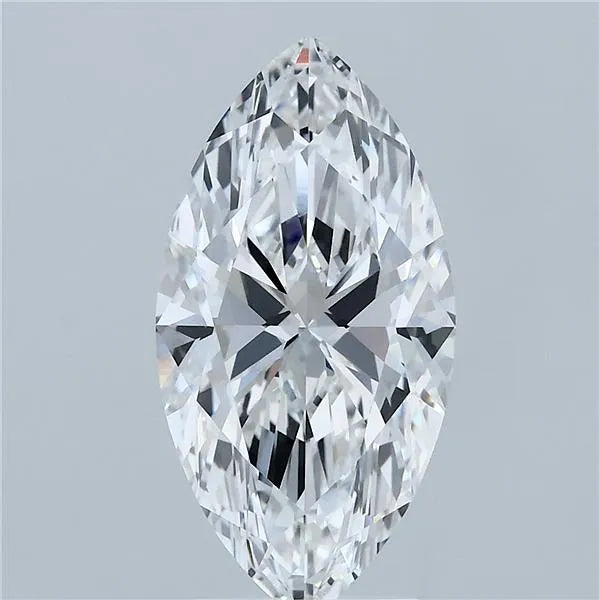 3.05ct Marquise Lab Grown Diamond (Colour F, Clarity VVS2, IGI Certified)