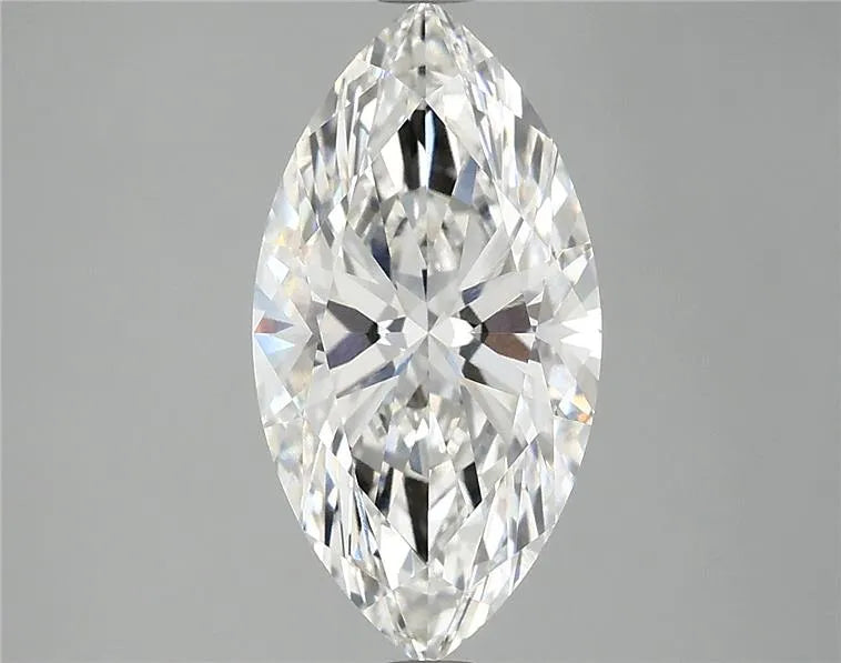 3.05ct Marquise Lab Grown Diamond (Colour F, Clarity VVS2, IGI Certified)