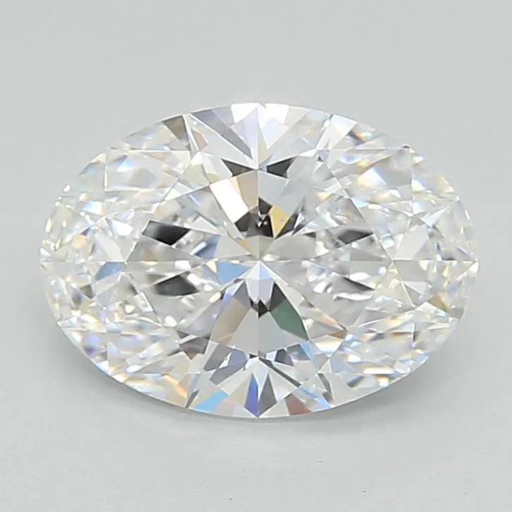 3.05ct Oval Lab Grown Diamond (Colour D, Clarity IF, GIA Certified)