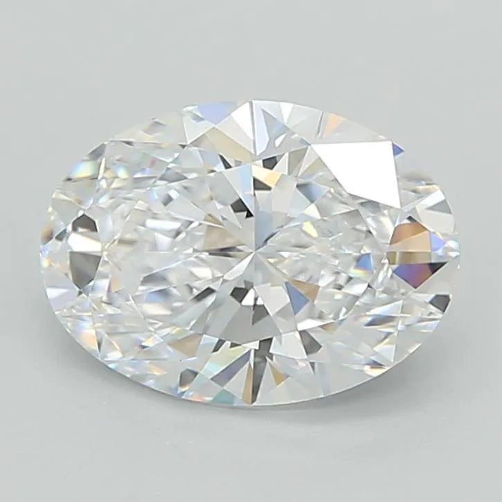 3.05ct Oval Lab Grown Diamond (Colour D, Clarity VVS1, IGI Certified)