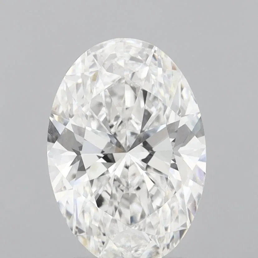 3.05ct Oval Lab Grown Diamond (Colour E, Clarity VVS2, IGI Certified)
