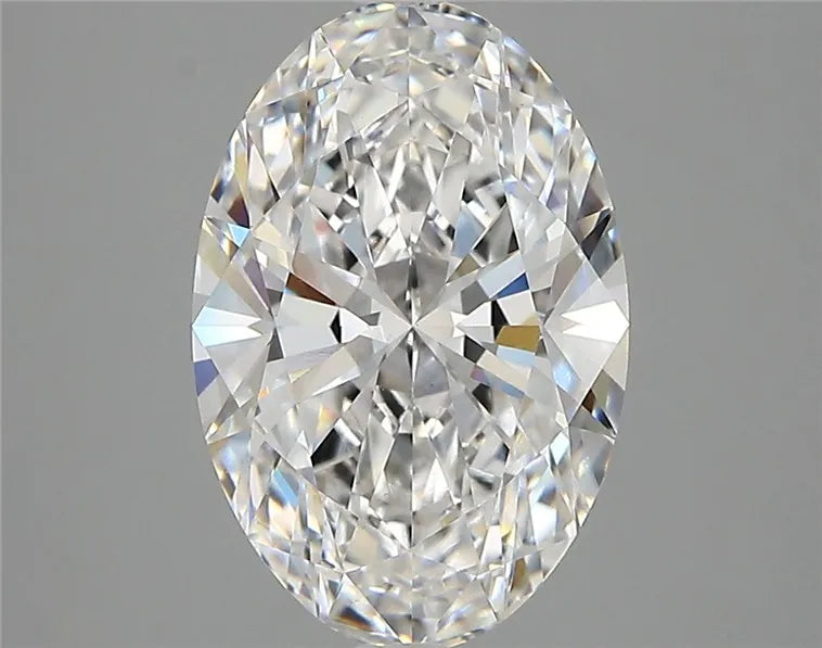 3.05ct Oval Lab Grown Diamond (Colour E, Clarity VVS2, IGI Certified)