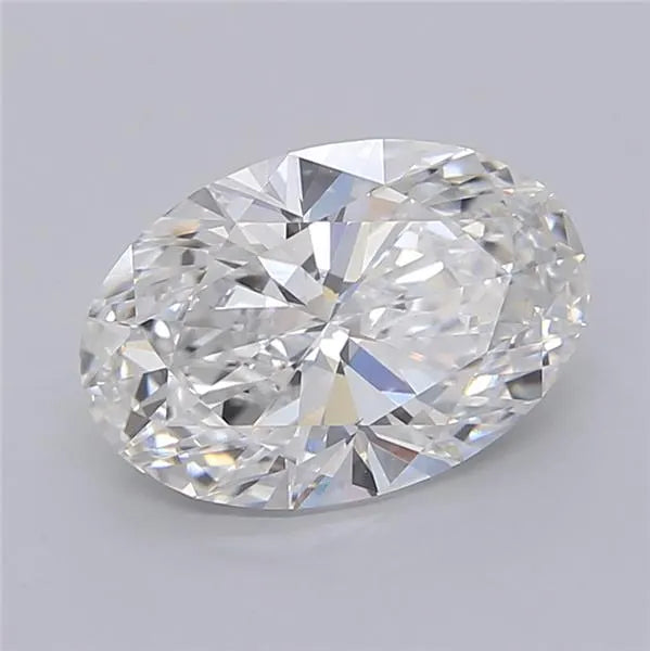 3.05ct Oval Lab Grown Diamond (Colour E, Clarity VVS2, IGI Certified)