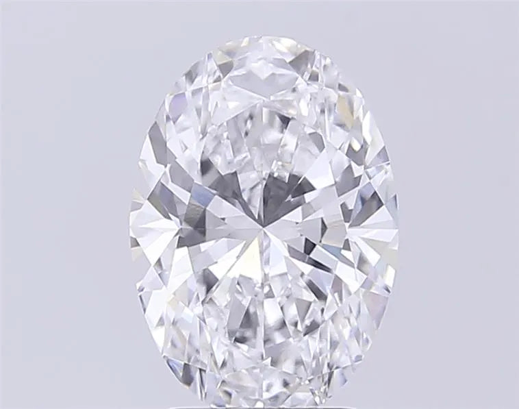3.05ct Oval Lab Grown Diamond (Colour E, Clarity VVS2, IGI Certified)
