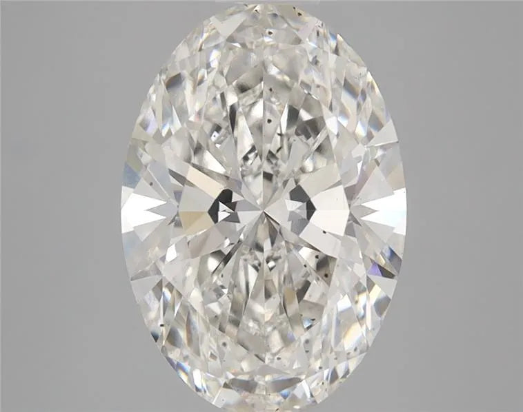 3.05ct Oval Lab Grown Diamond (Colour G, Clarity SI1, IGI Certified)