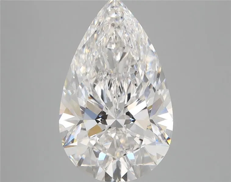 3.05ct Pear Lab Grown Diamond (Colour D, Clarity VVS2, IGI Certified)