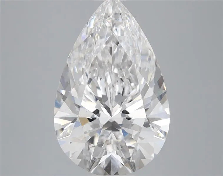 3.05ct Pear Lab Grown Diamond (Colour D, Clarity VVS2, IGI Certified)