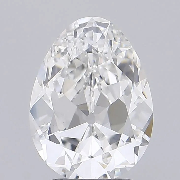 3.05ct Pear Lab Grown Diamond (Colour E, Clarity VS1, IGI Certified)