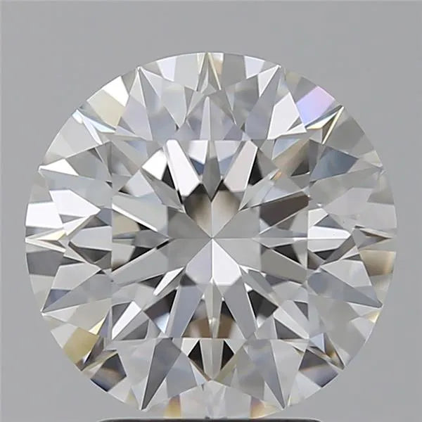 3.05ct Round Lab Grown Diamond (Colour D, Clarity VVS2, Cut EX, IGI Certified)