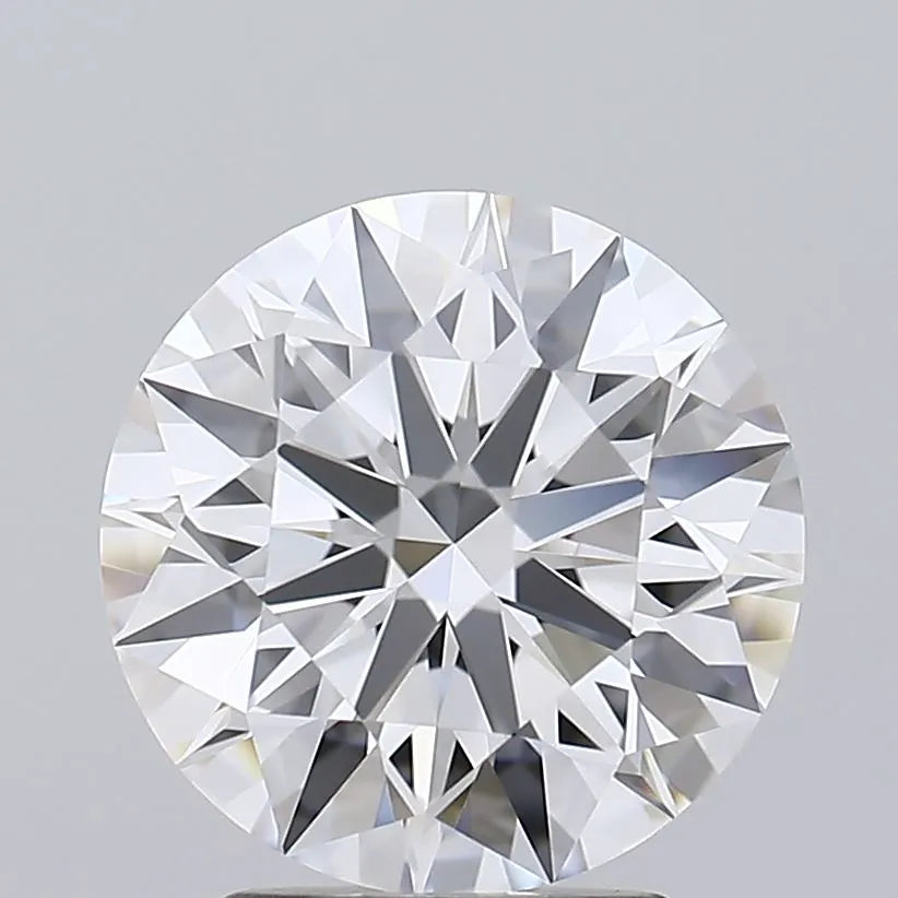 3.05ct Round Lab Grown Diamond (Colour E, Clarity IF, Cut ID, IGI Certified)