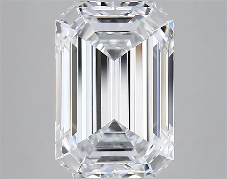 3.06ct Emerald Lab Grown Diamond (Colour E, Clarity VVS1, IGI Certified)