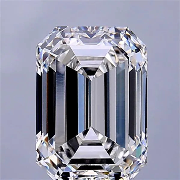 3.06ct Emerald Lab Grown Diamond (Colour E, Clarity VVS1, IGI Certified)