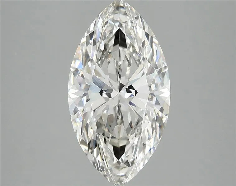 3.06ct Marquise Lab Grown Diamond (Colour G, Clarity VVS2, IGI Certified)