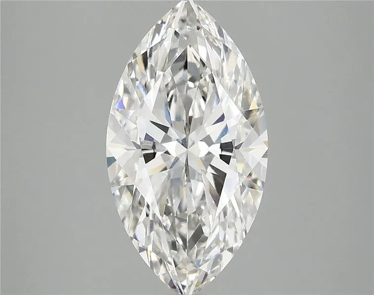 3.06ct Marquise Lab Grown Diamond (Colour G, Clarity VVS2, IGI Certified)