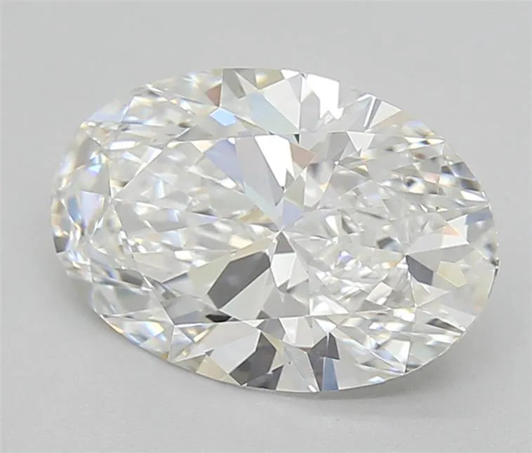 3.06ct Oval Lab Grown Diamond (Colour E, Clarity VVS1, IGI Certified)