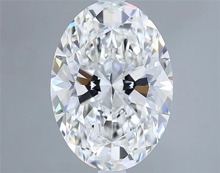 3.06ct Oval Lab Grown Diamond (Colour E, Clarity VVS2, IGI Certified)