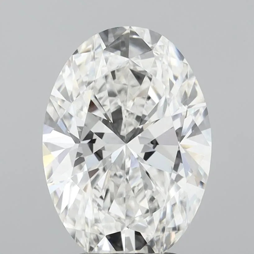 3.06ct Oval Lab Grown Diamond (Colour E, Clarity VVS2, IGI Certified)