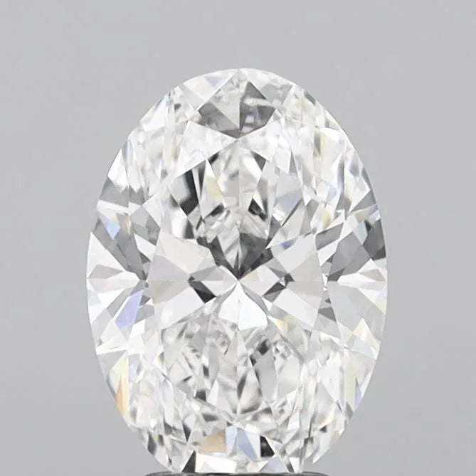 3.06ct Oval Lab Grown Diamond (Colour E, Clarity VVS2, IGI Certified)