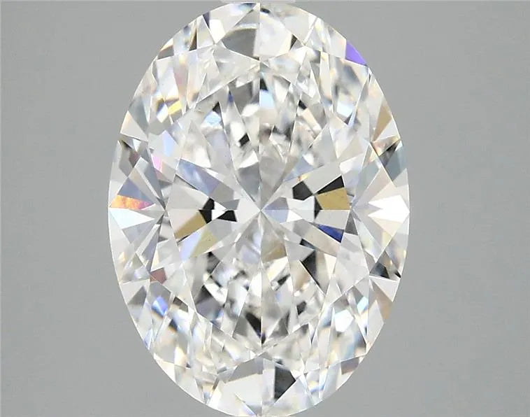 3.06ct Oval Lab Grown Diamond (Colour E, Clarity VVS2, IGI Certified)