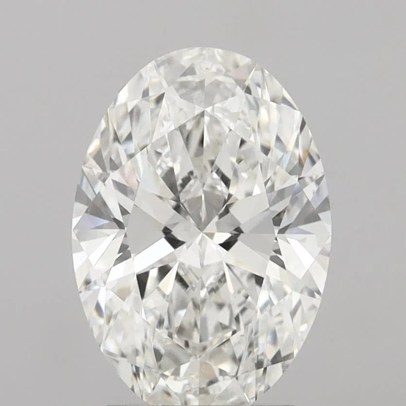 3.06ct Oval Lab Grown Diamond (Colour F, Clarity VVS2, IGI Certified)