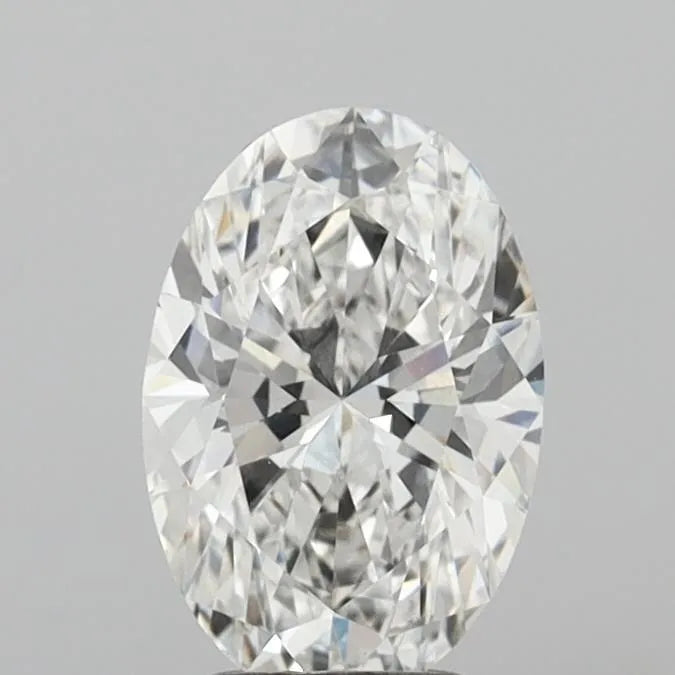 3.06ct Oval Lab Grown Diamond (Colour F, Clarity VVS2, IGI Certified)