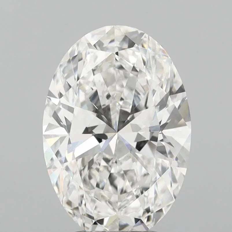 3.06ct Oval Lab Grown Diamond (Colour F, Clarity VVS2, IGI Certified)