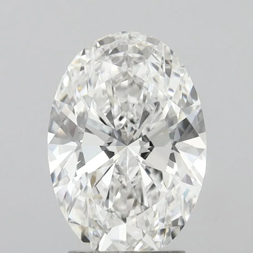 3.06ct Oval Lab Grown Diamond (Colour F, Clarity VVS2, IGI Certified)