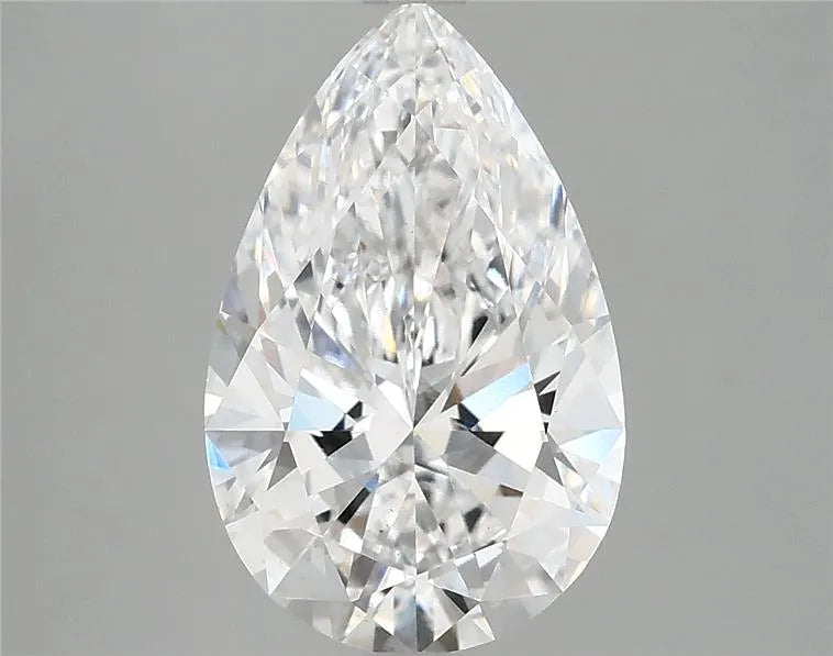 3.06ct Pear Lab Grown Diamond (Colour D, Clarity VS2, IGI Certified)