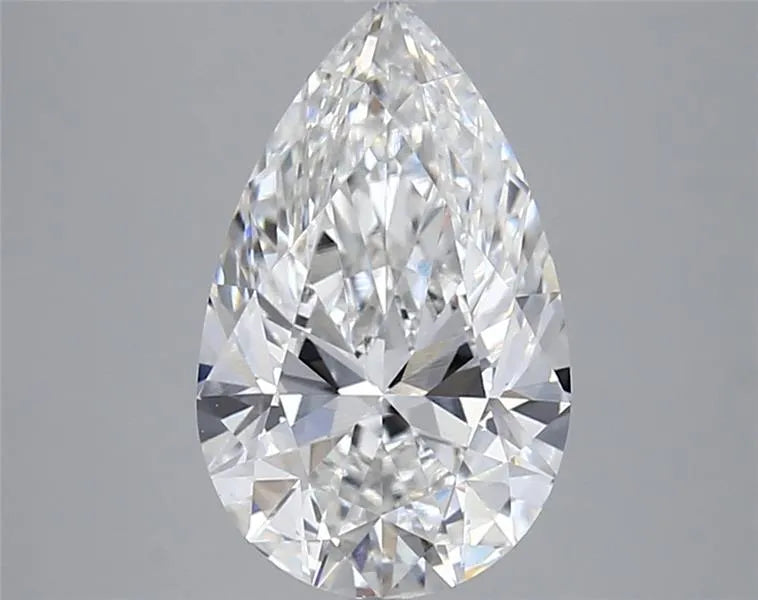 3.06ct Pear Lab Grown Diamond (Colour F, Clarity VVS2, IGI Certified)