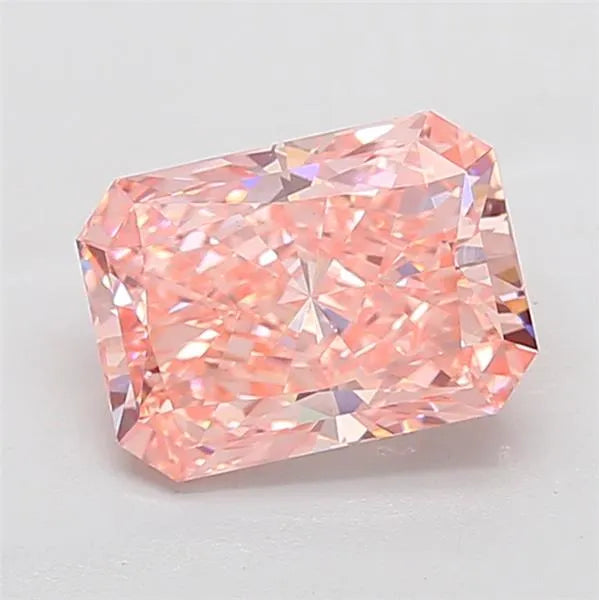 3.06ct Radiant Lab Grown Diamond (Colour Fancy Intense Pink, Clarity VS1, IGI Certified)