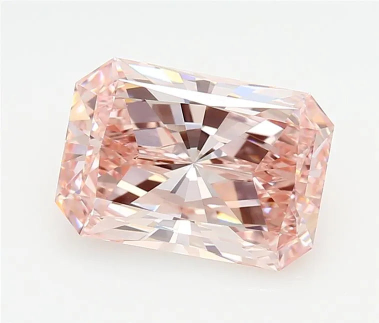 3.06ct Radiant Lab Grown Diamond (Colour Fancy Intense Pink, Clarity VVS1, IGI Certified)