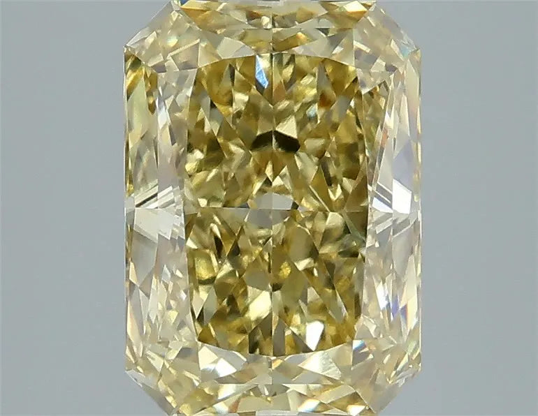 3.06ct Radiant Lab Grown Diamond (Colour Fancy Yellow, Clarity VS2, IGI Certified)