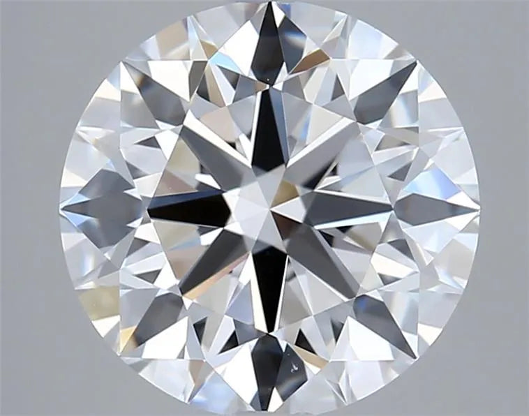 3.06ct Round Lab Grown Diamond (Colour D, Clarity VVS1, Cut ID, IGI Certified)