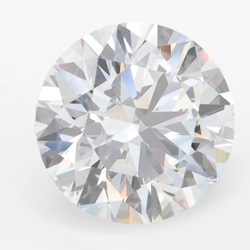 3.06ct Round Lab Grown Diamond (Colour D, Clarity VVS1, Cut ID, IGI Certified)