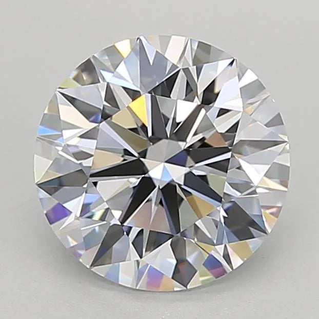 3.06ct Round Lab Grown Diamond (Colour E, Clarity IF, Cut ID, IGI Certified)