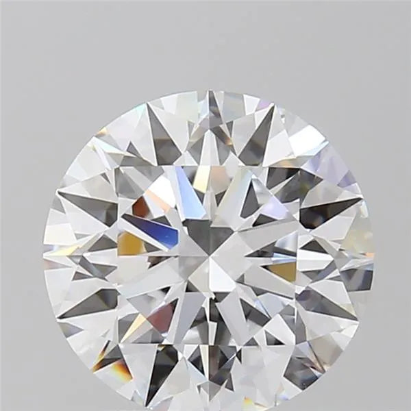 3.06ct Round Lab Grown Diamond (Colour E, Clarity IF, Cut ID, IGI Certified)