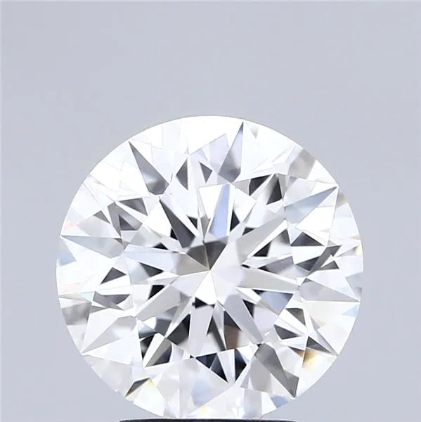 3.06ct Round Lab Grown Diamond (Colour E, Clarity VVS1, Cut ID, IGI Certified)