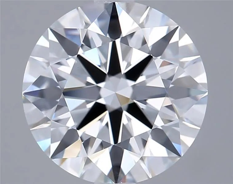 3.06ct Round Lab Grown Diamond (Colour E, Clarity VVS2, Cut ID, IGI Certified)