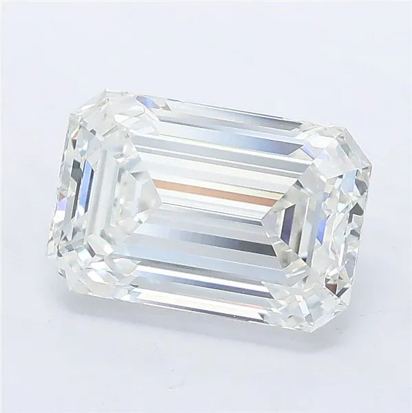 3.07ct Emerald Lab Grown Diamond (Colour F, Clarity VVS2, IGI Certified)