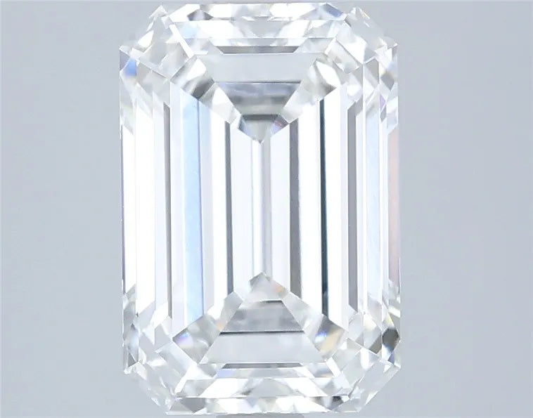 3.07ct Emerald Lab Grown Diamond (Colour F, Clarity VVS2, IGI Certified)
