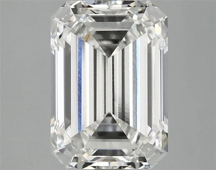 3.07ct Emerald Lab Grown Diamond (Colour F, Clarity VVS2, IGI Certified)