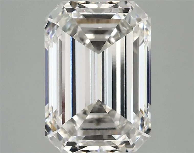 3.07ct Emerald Lab Grown Diamond (Colour G, Clarity VVS2, IGI Certified)