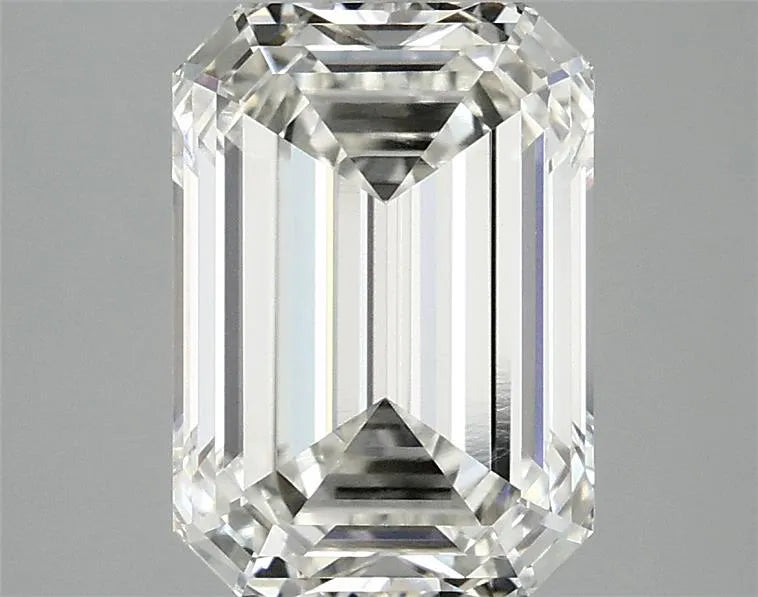 3.07ct Emerald Lab Grown Diamond (Colour G, Clarity VVS2, IGI Certified)