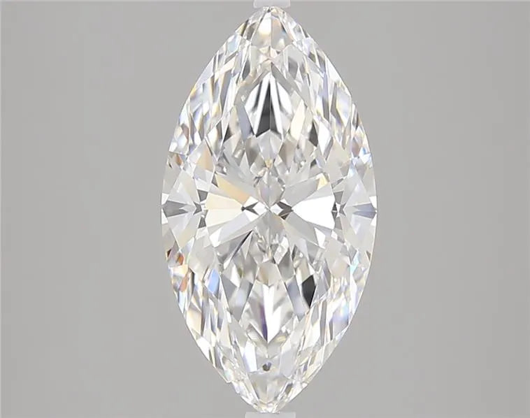 3.07ct Marquise Lab Grown Diamond (Colour D, Clarity IF, IGI Certified)