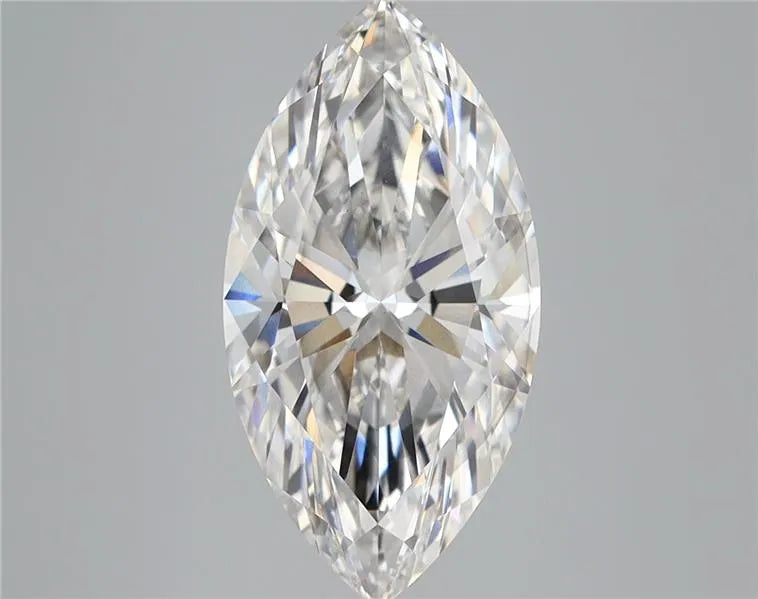 3.07ct Marquise Lab Grown Diamond (Colour F, Clarity SI1, IGI Certified)