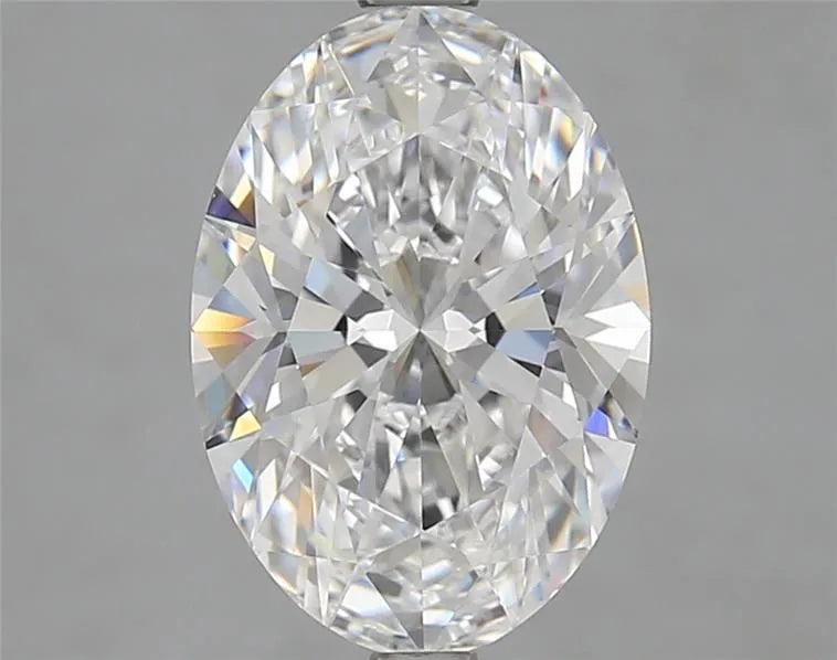 3.07ct Oval Lab Grown Diamond (Colour D, Clarity IF, Cut EX, IGI Certified)