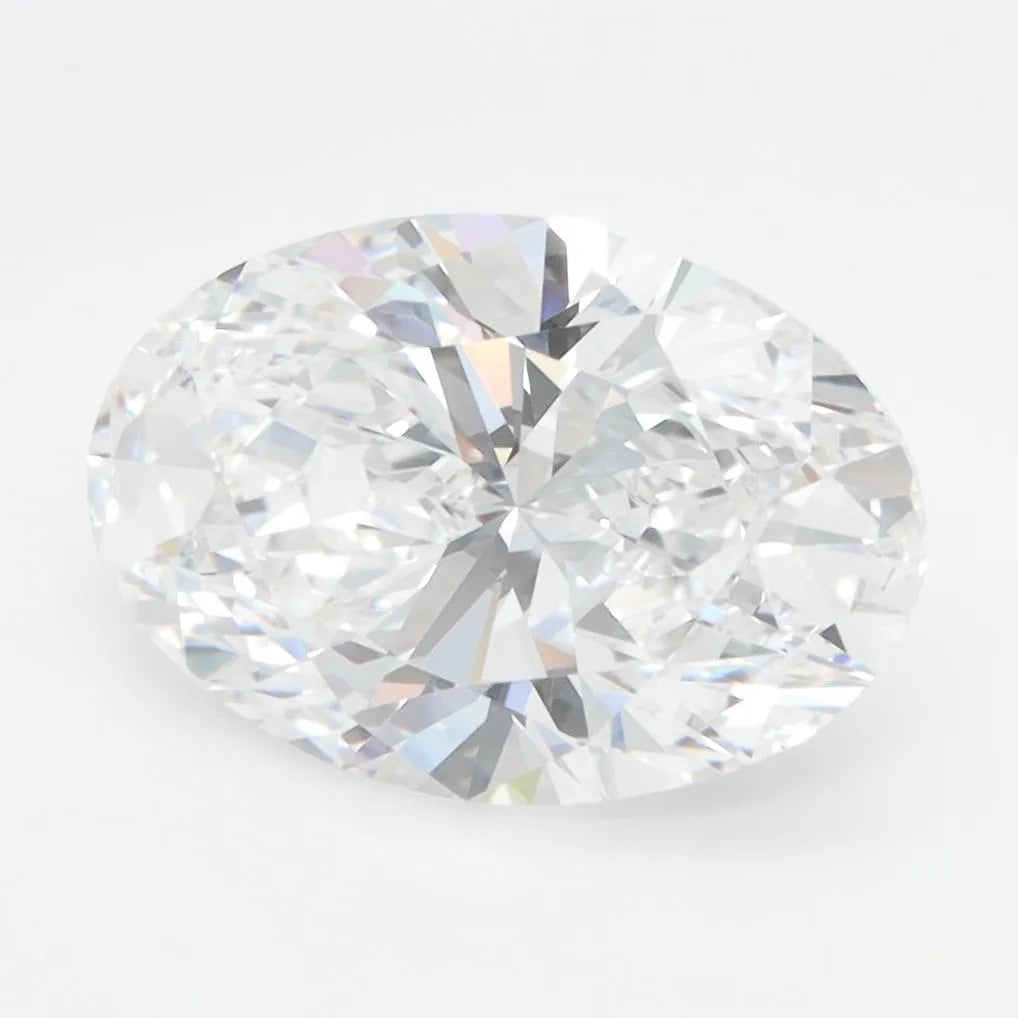 3.07ct Oval Lab Grown Diamond (Colour D, Clarity VVS1, IGI Certified)