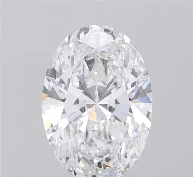 3.07ct Oval Lab Grown Diamond (Colour E, Clarity VVS1, IGI Certified)